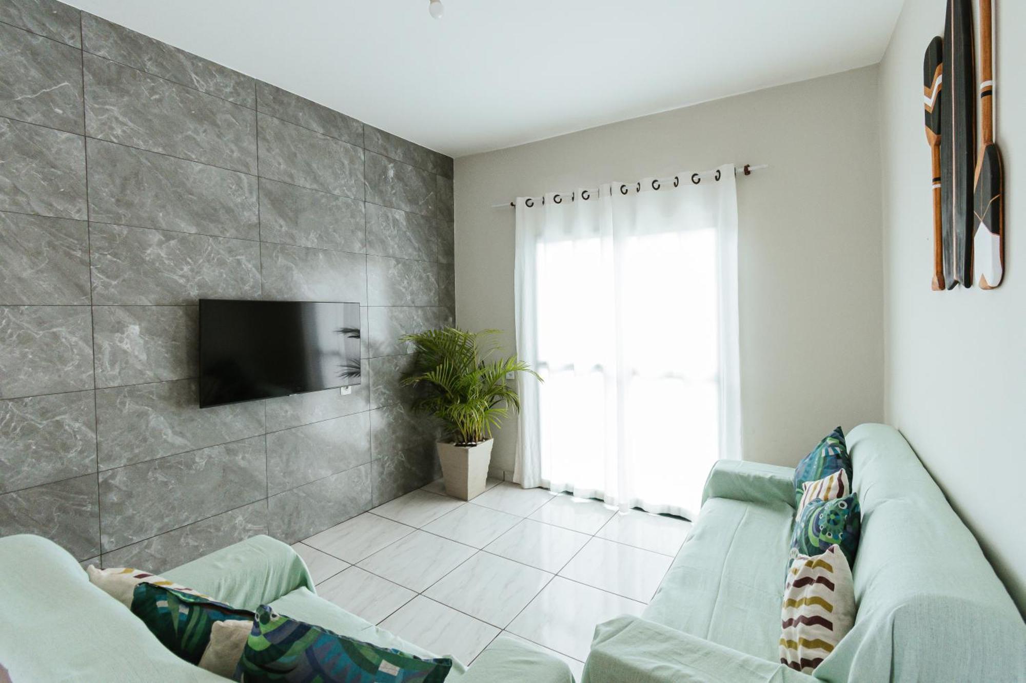 Otimo Sobrado Prox Da Praia Grande Com Ar Condicionado 乌巴图巴 外观 照片